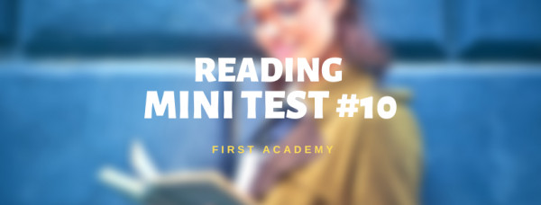 Reading Mini Test 10