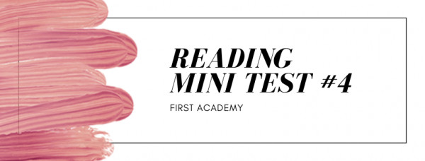 Reading Mini Test 04